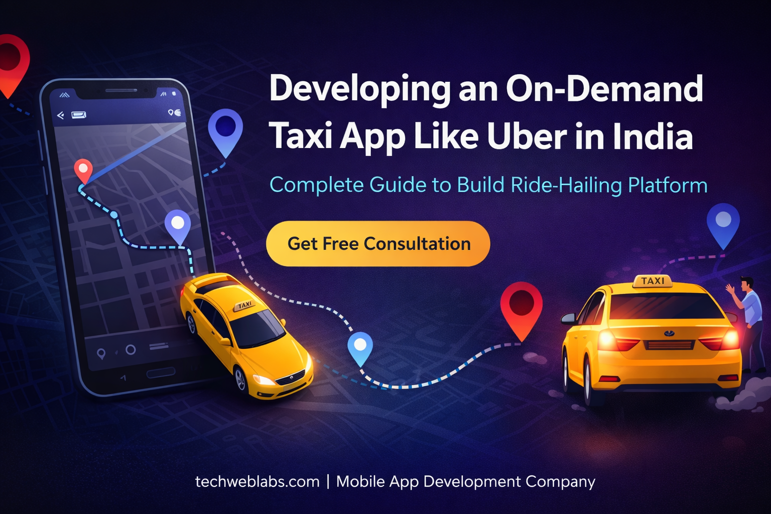Cost Breakdown: Developing an On-Demand Taxi App Like Uber in India